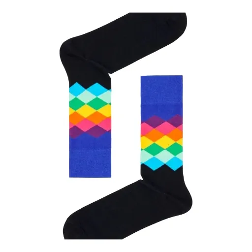 -HAPPY SOCKS 4-Pack Black Week Big Dot Gift Set 41-46 SXBDO09-0100