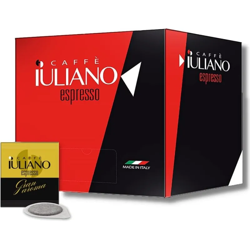 150 CIALDE CAFFE' IULIANO GRAN AROMA MISCELA: 5% ARABICA - 95% ROBUSTA TOSTATURA: MEDIA
