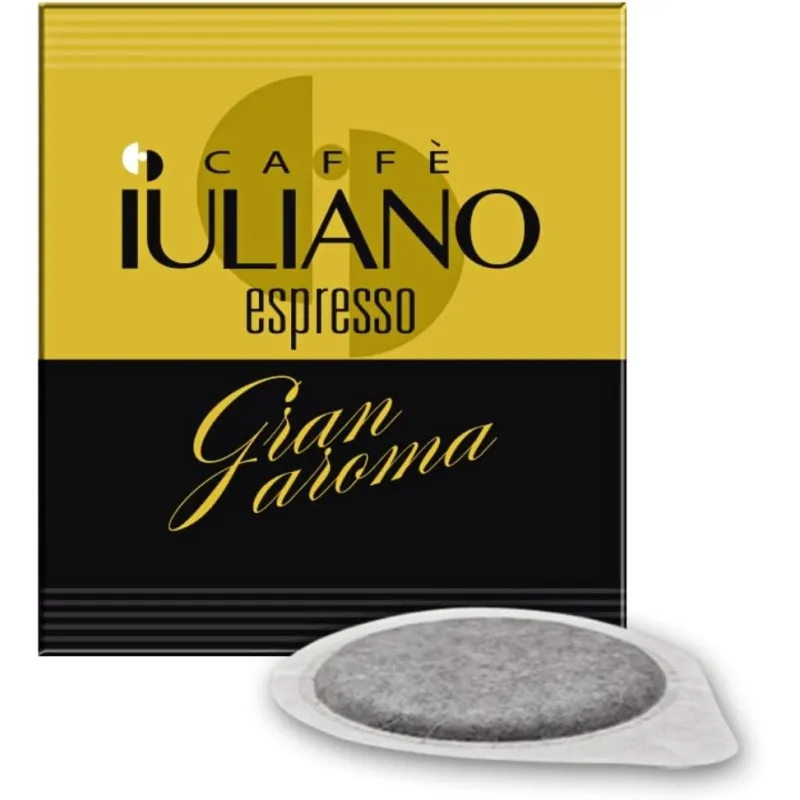 150 CIALDE CAFFE' IULIANO GRAN AROMA MISCELA: 5% ARABICA - 95% ROBUSTA TOSTATURA: MEDIA