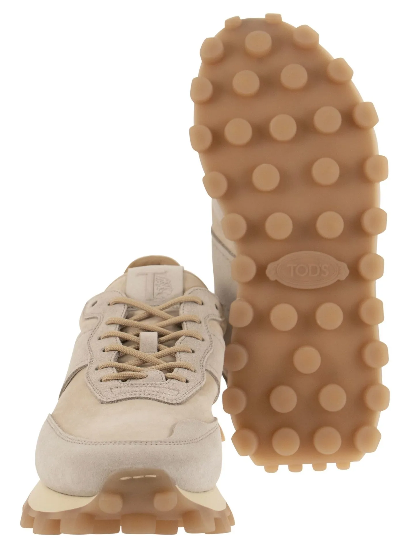 1T – Sneakers in nabuk e pelle