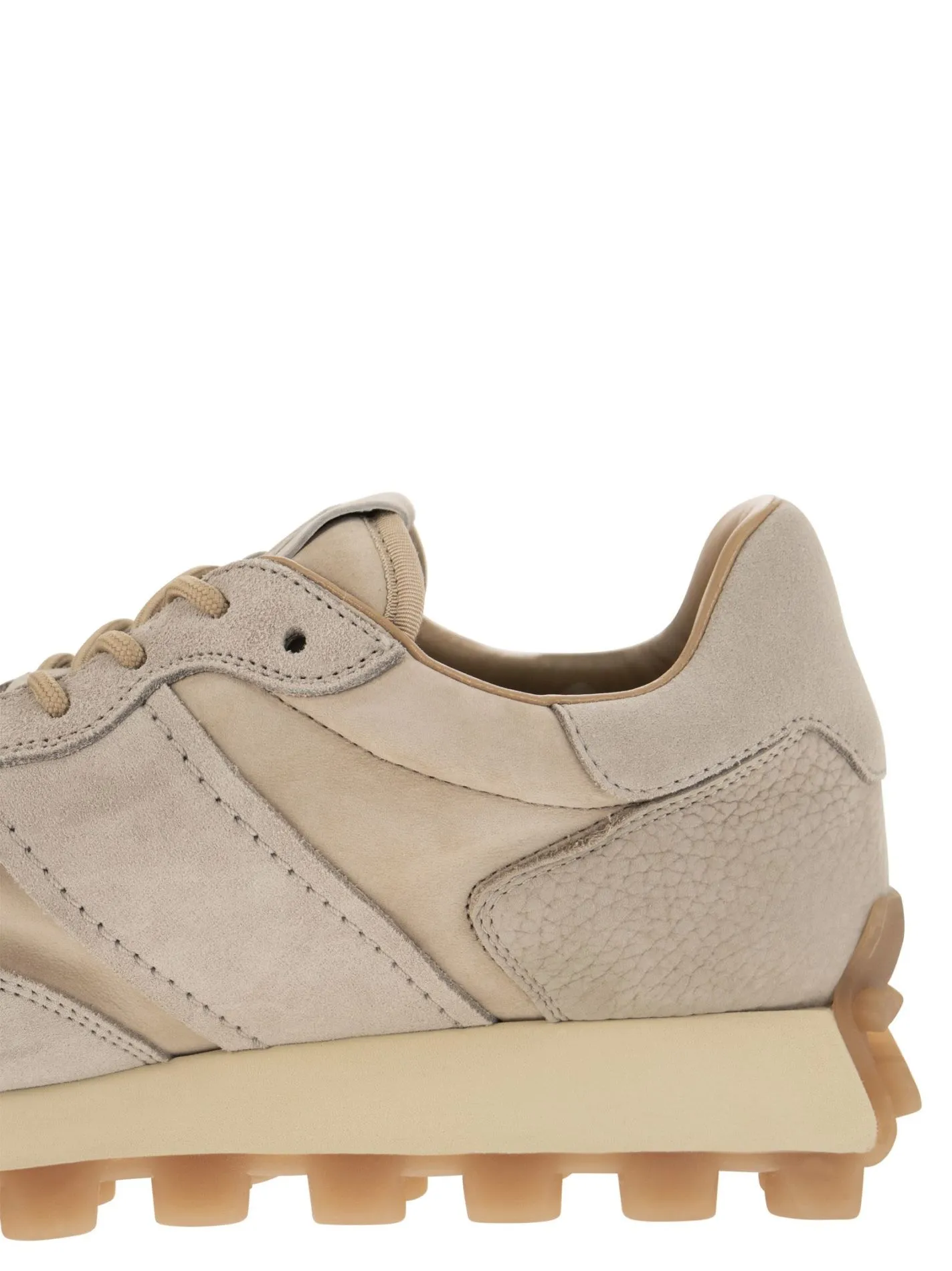1T – Sneakers in nabuk e pelle