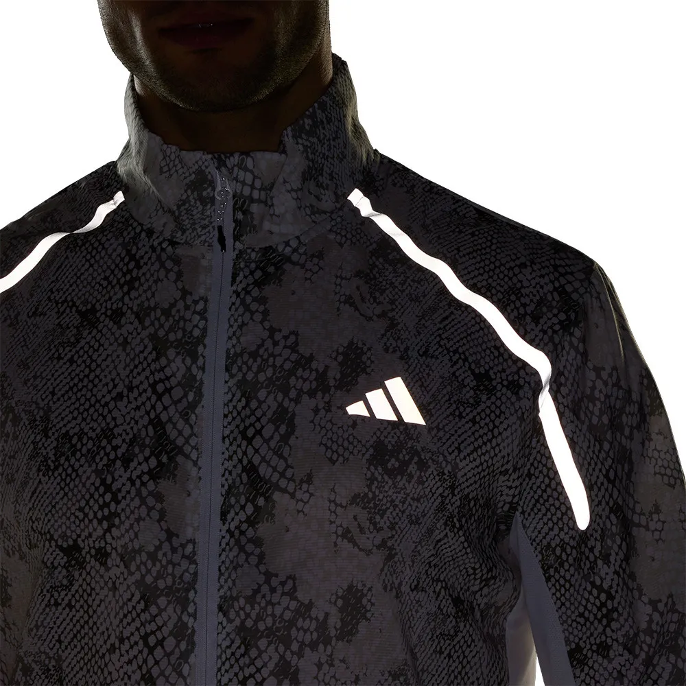 adidas Allover Print Marathon Giubbotto