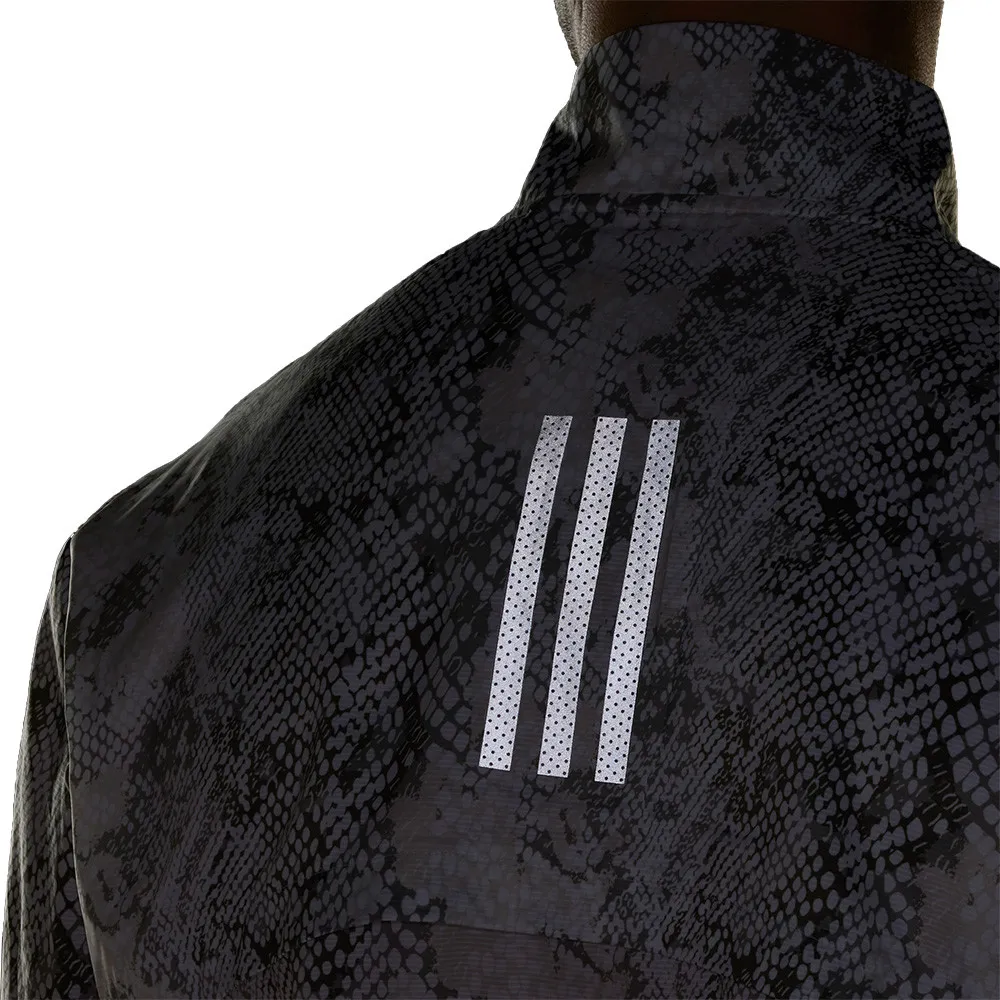 adidas Allover Print Marathon Giubbotto