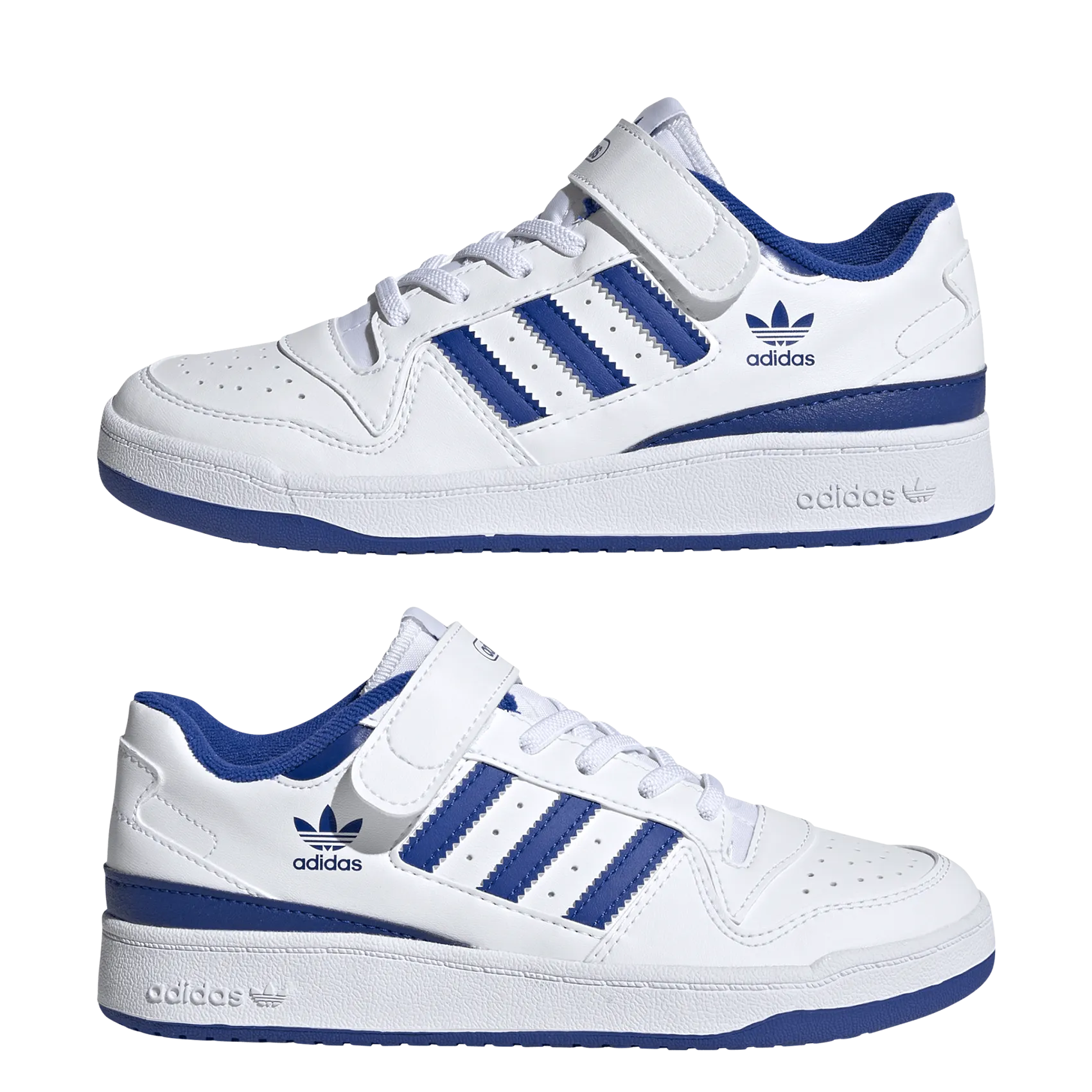  ADIDAS   FORUM LOW C - Sneakers basse in pelle | Bianco