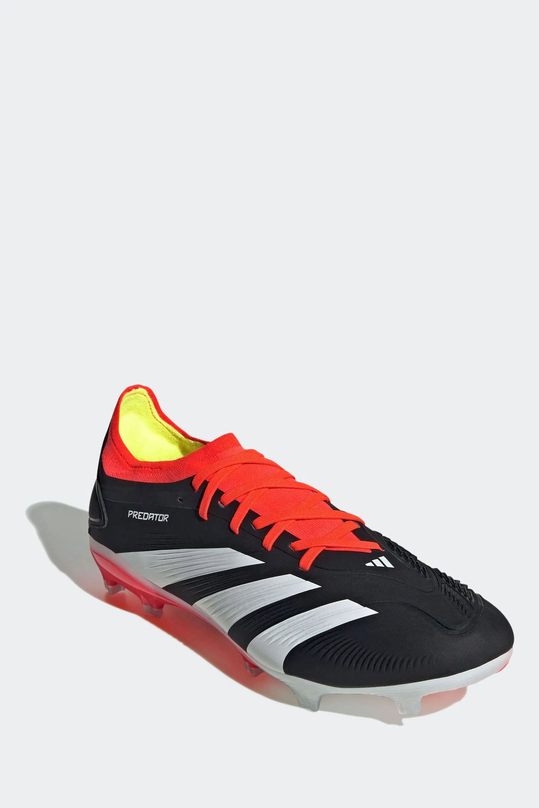 adidas - Pallone da calcio nero - Predator 24 Pro - Stivali per terreni duri