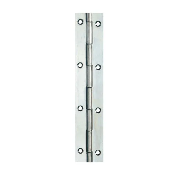 ALDEGHI ART.1204IN-PI CERNIERA A METRAGGIO CON FORI INOX MM50X1980