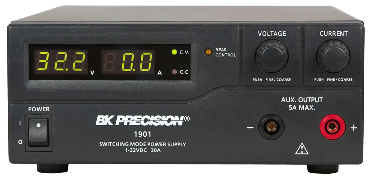 Alimentatore da banco BK Precision, 1 uscita, 1 → 32V, 0 → 30A, Cert. ISO