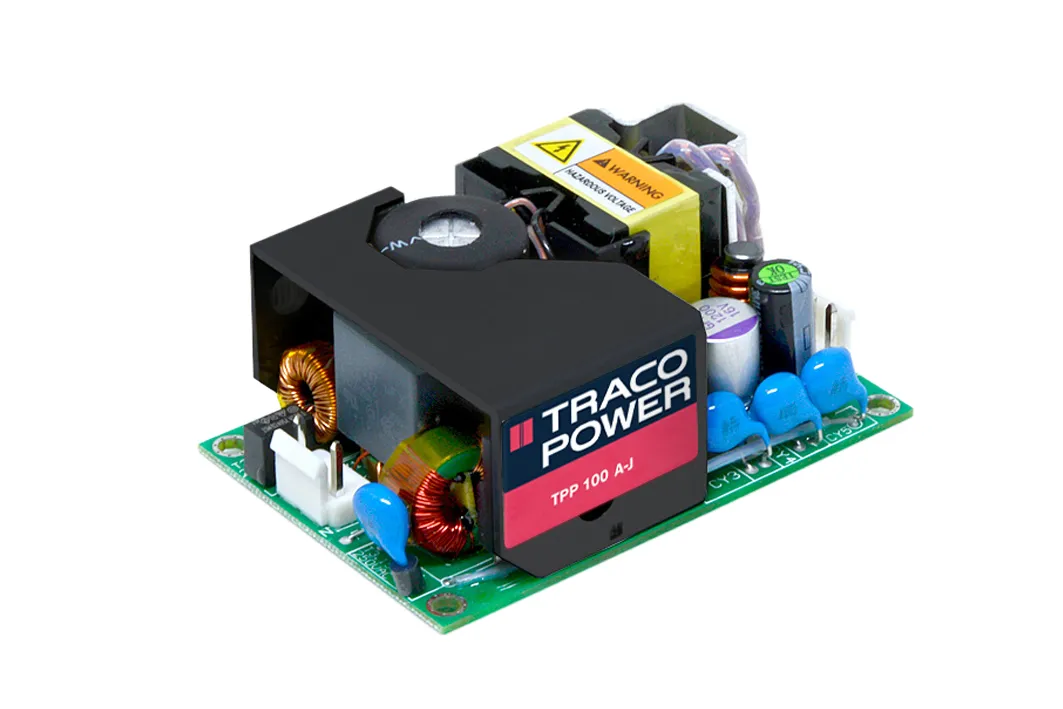 Alimentatore switching TRACOPOWER TPP 100-128A-J, 100W, ingresso 120 → 370 V dc, 85 → 264 V ac, uscita