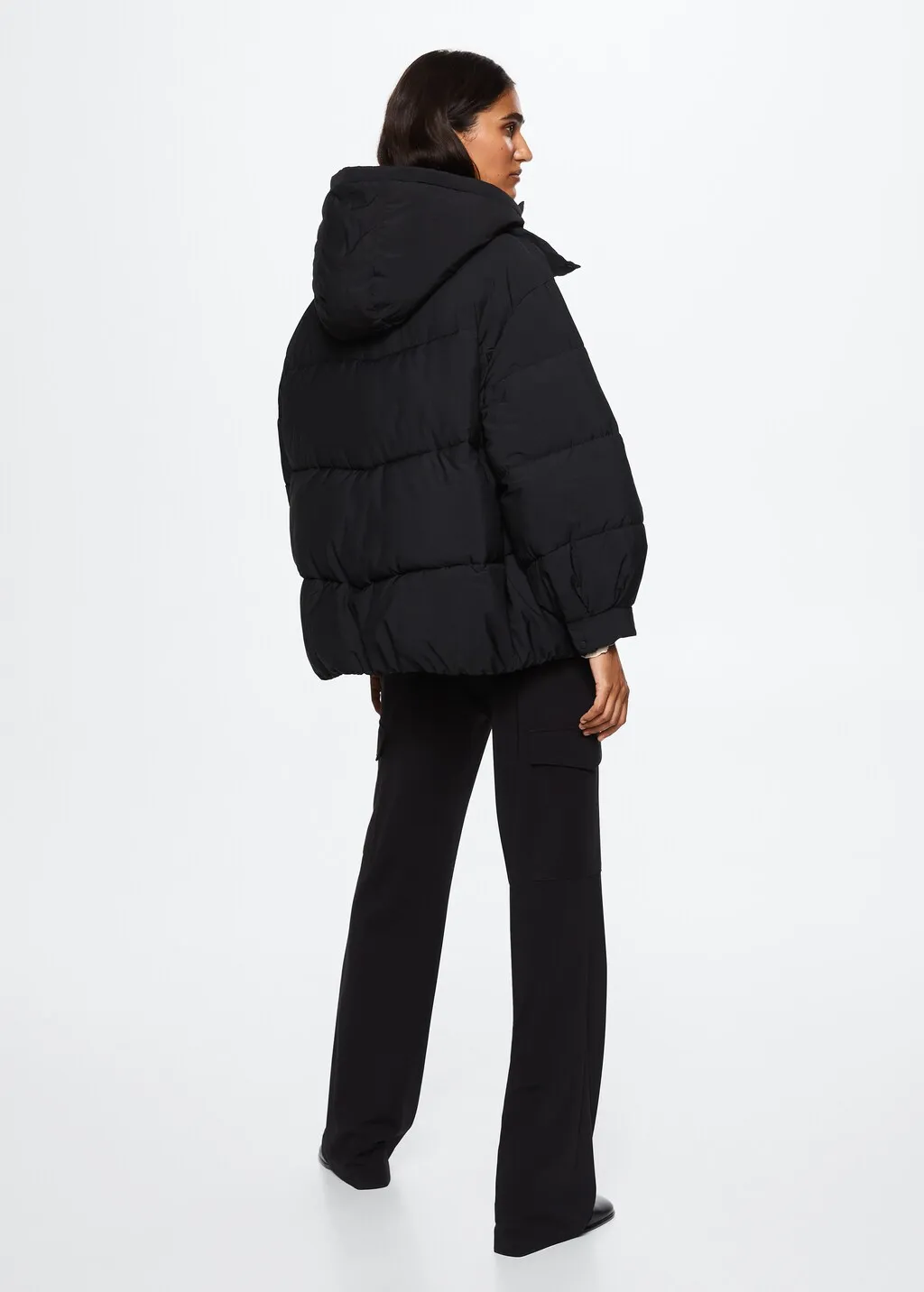 Anorak trapuntato oversize
