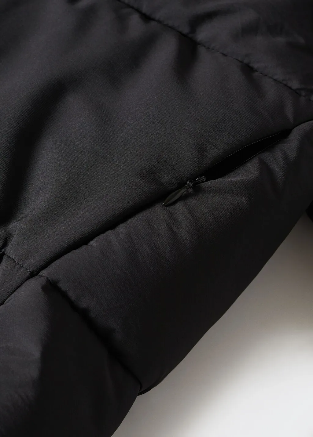 Anorak trapuntato oversize