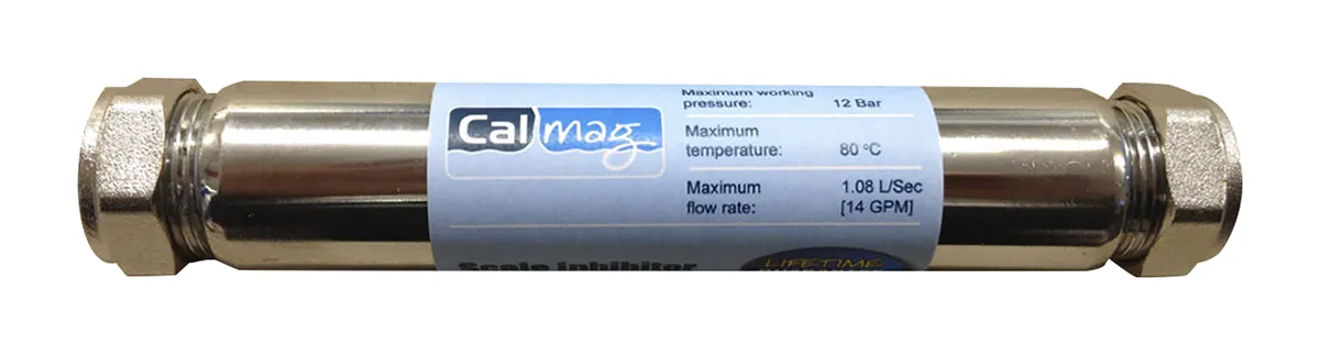 Anticalcare Magnetico RS PRO, 64.8L/min max, 12 bar max, 22 mm compressione