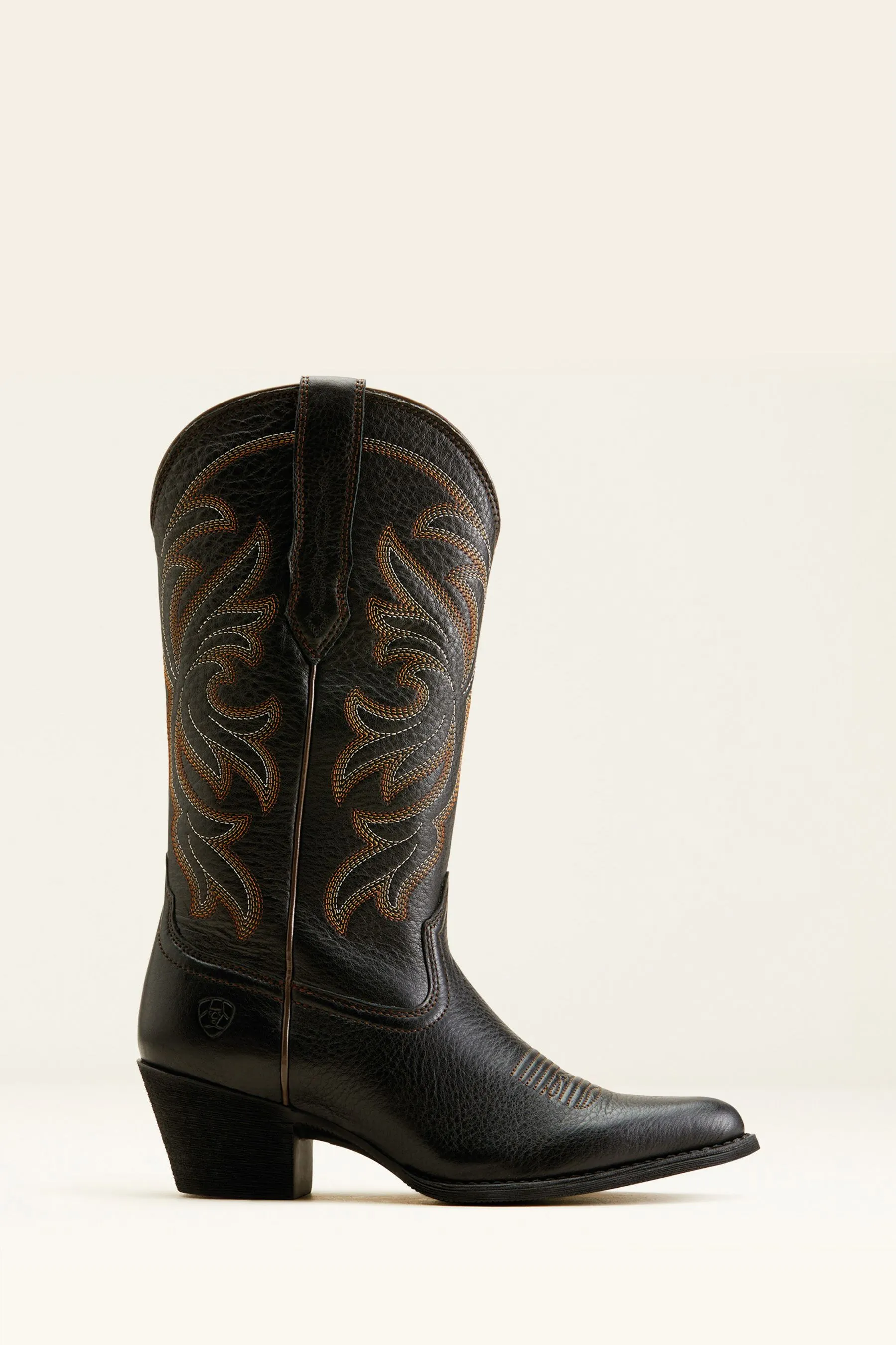 Ariat Heritage - J Toe - Nero western elasticizzato - Stivali