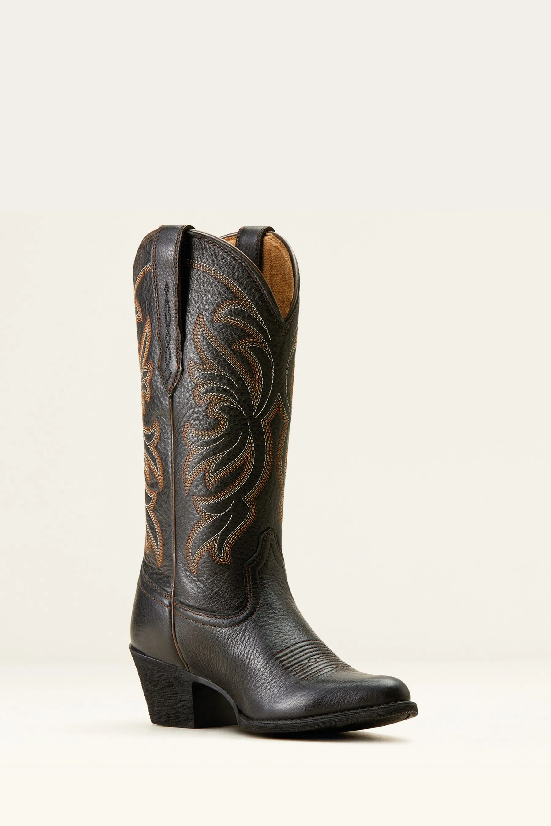 Ariat Heritage - J Toe - Nero western elasticizzato - Stivali