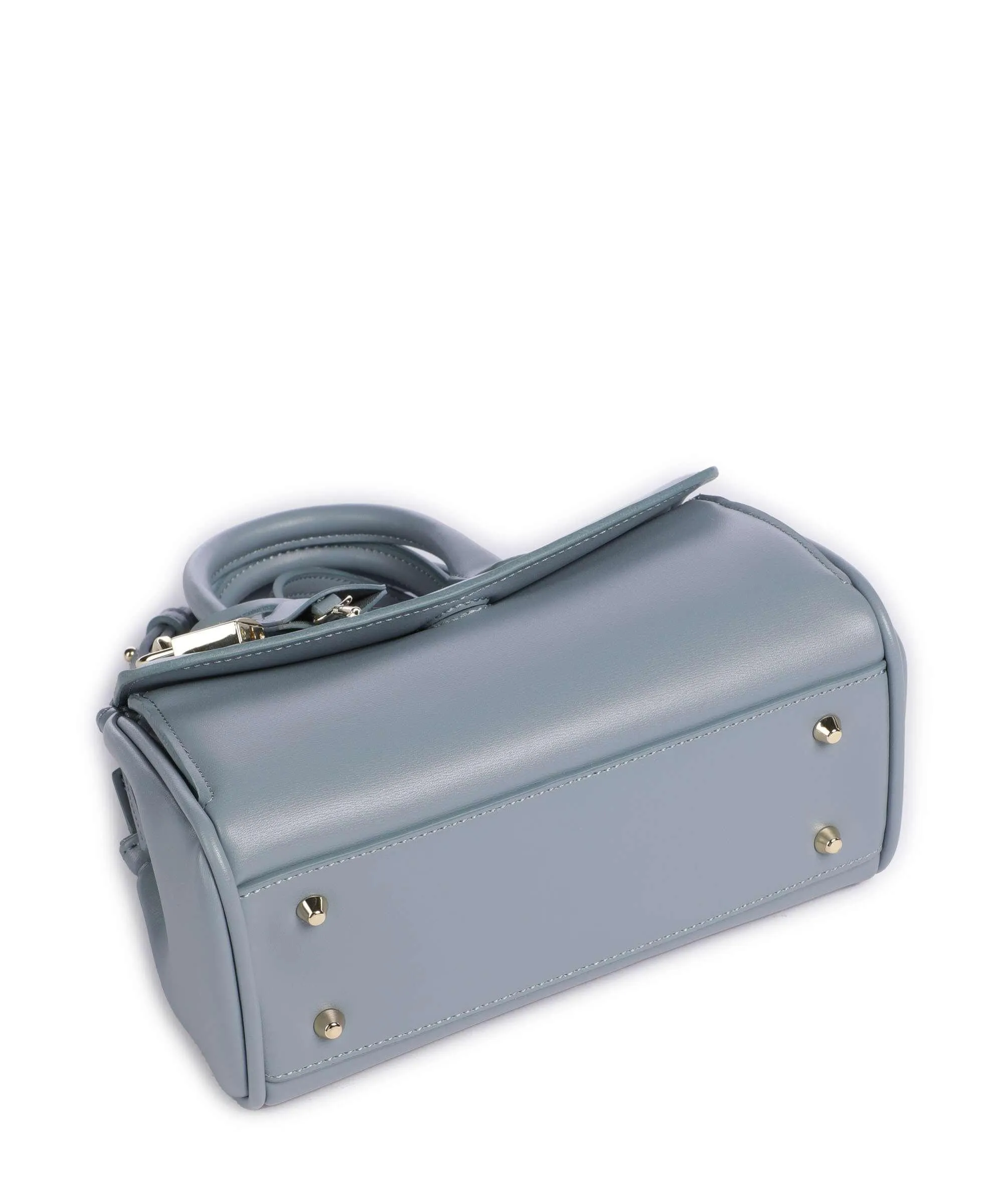  Armani Exchange Jane Borsa a mano pelle sintetica blu-grigio  