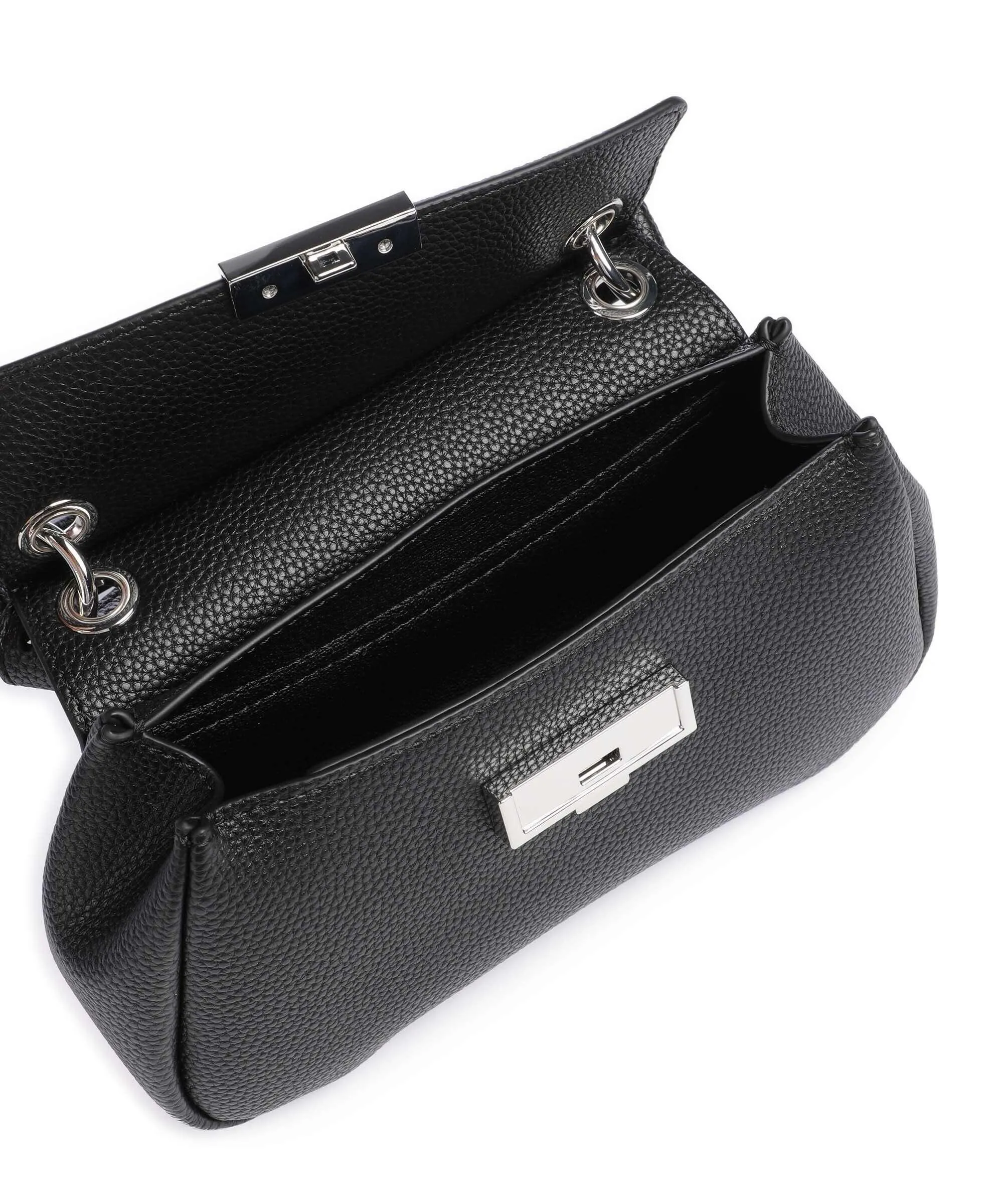  Armani Exchange Wave Borsa a mano pelle sintetica nero  