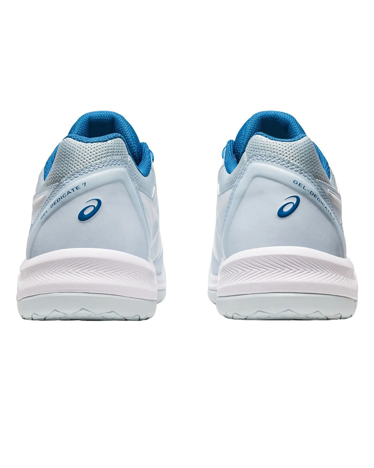 ASICS - Scarpa da tennis azzurra e bianca con ammortizzazione in GEL, numerata 37,5/42,5 - GEL DEDICATE 7                       