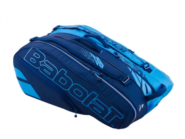 BABOLAT BORSA PORTA RACCHETTA TENNIS   751207 136  RH X 12 PURE DRIVE BLU