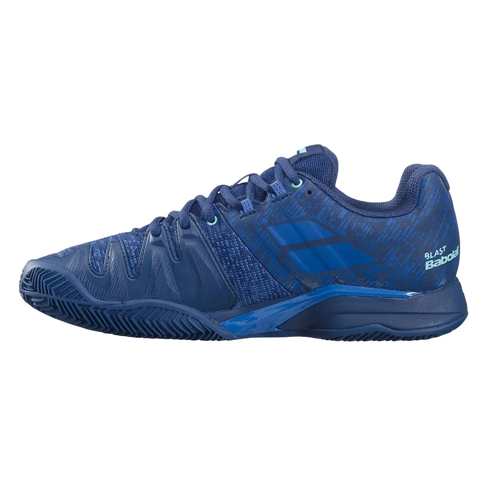 Babolat Propulse Blast Clay Dark Blue Viridian Greeen - Scarpe Da Tennis Uomo