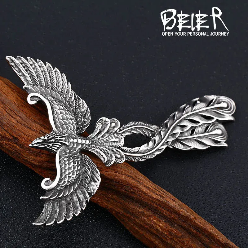 Beier acciaio inossidabile 316L ciondolo Phoenix ciondolo cina mitologico bir anima ciondolo gioielli di alta qualità regali LLB
