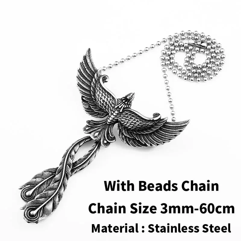 Beier acciaio inossidabile 316L ciondolo Phoenix ciondolo cina mitologico bir anima ciondolo gioielli di alta qualità regali LLB