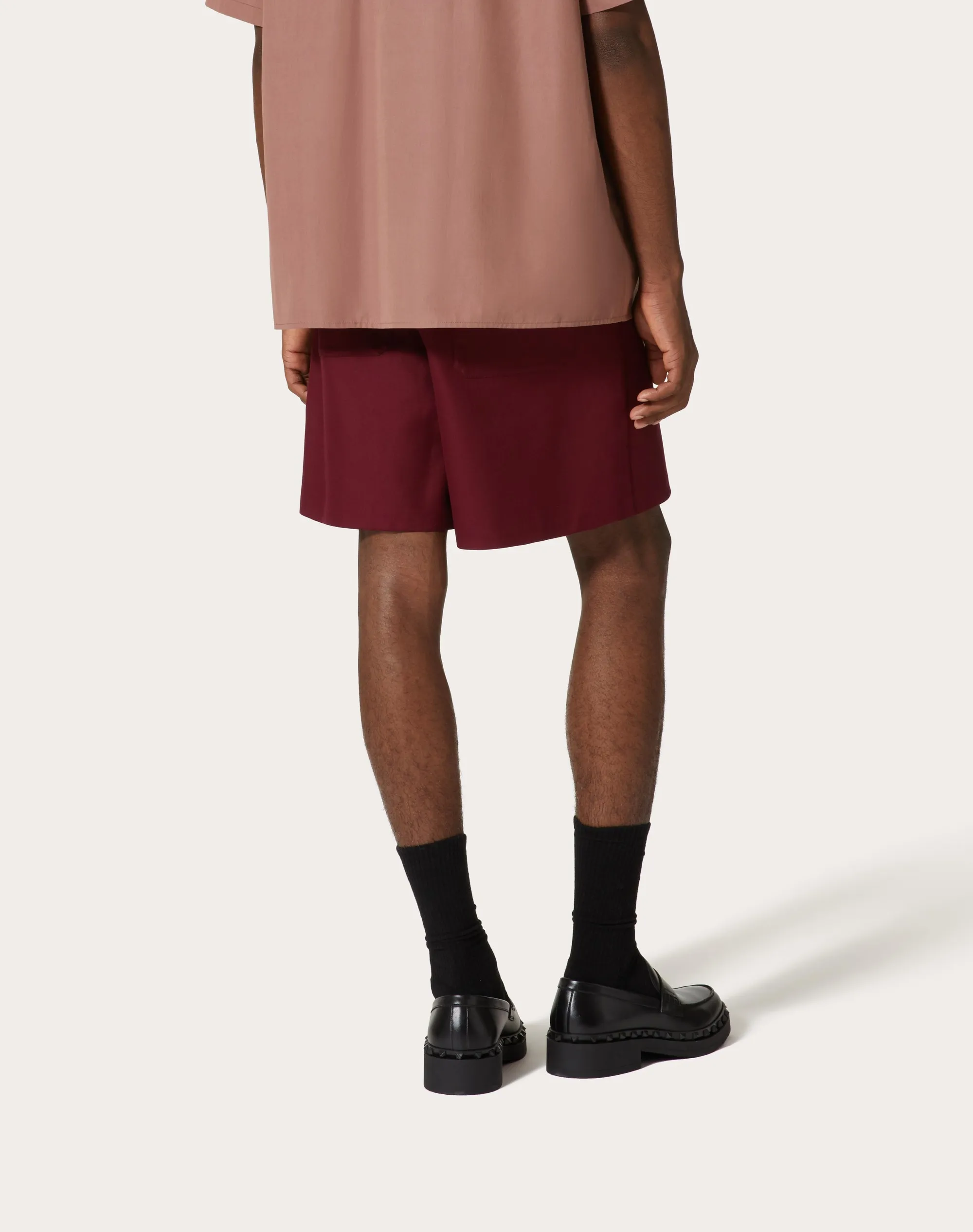 BERMUDA IN DOUBLE DI COTONE LEGGERO
