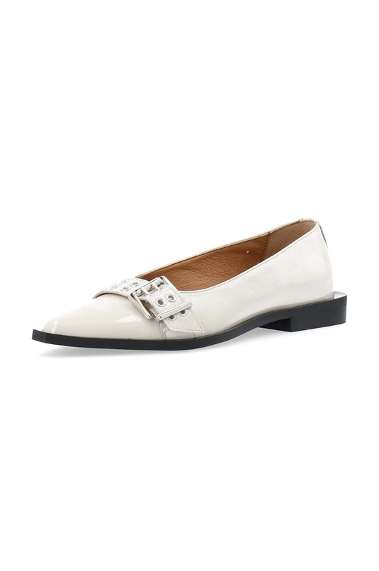 Bianco balerrine in pelle BIAVICTORIA