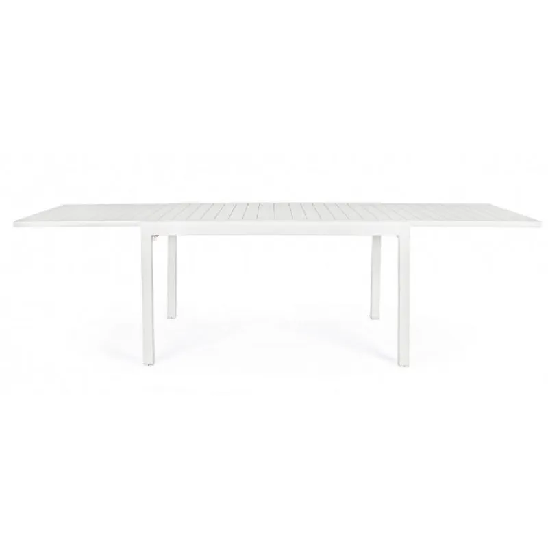 Bizzotto outdoor Tavolo allungabile Pelagius 135-270x90 bianco yk11