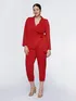 Blazer con chiusura a portafoglio