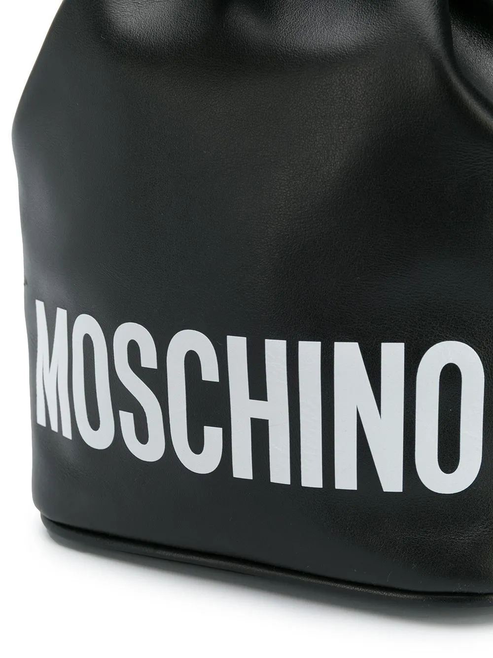 Borsa a secchiello con logo