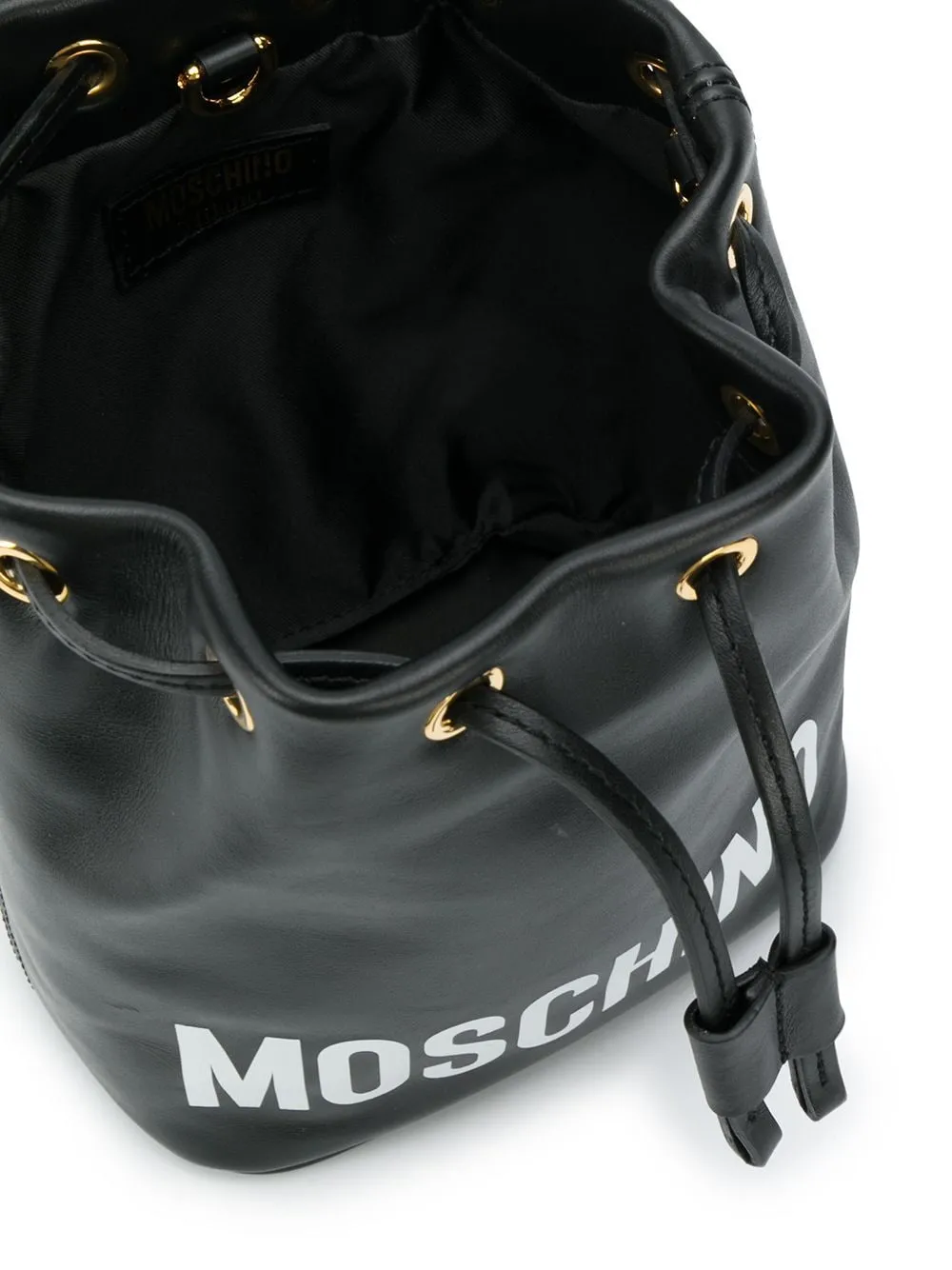 Borsa a secchiello con logo