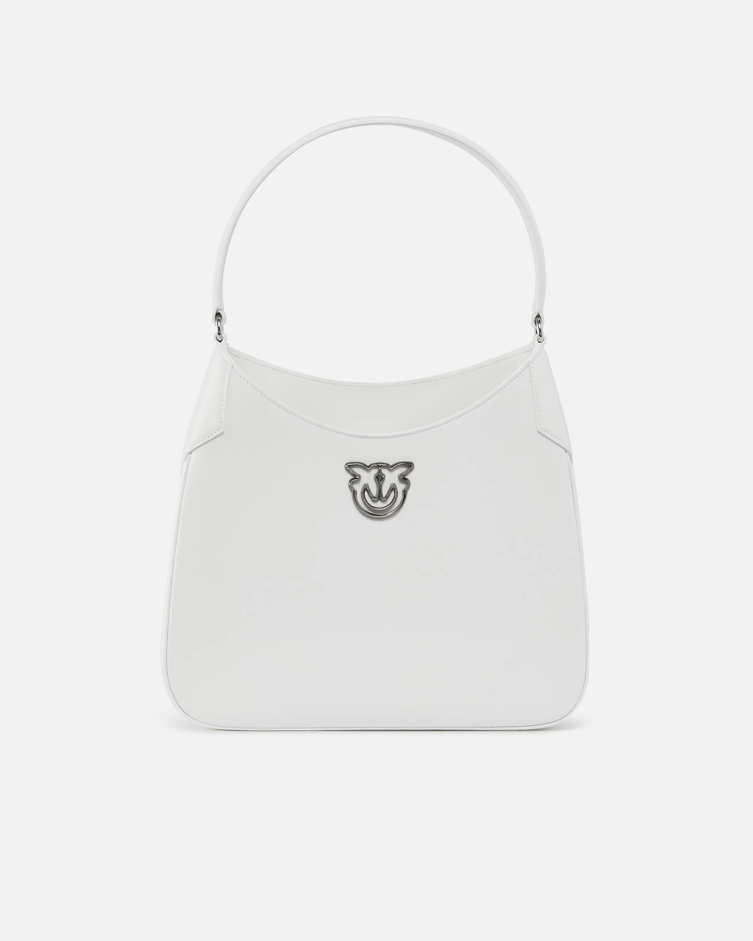  Borsa a spalla hobo in pelle liscia PINKO Galleria    