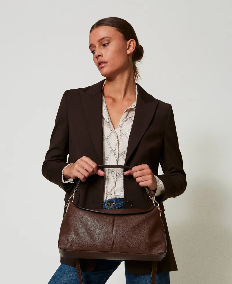 Borsa a tracolla 'Taylor' con Oval T