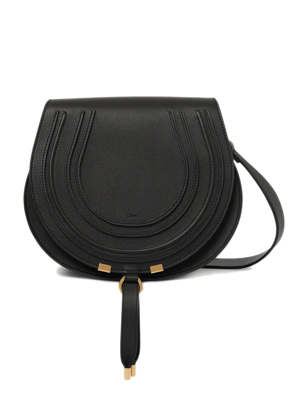 Borsa Saddla Marcie in pelle granata