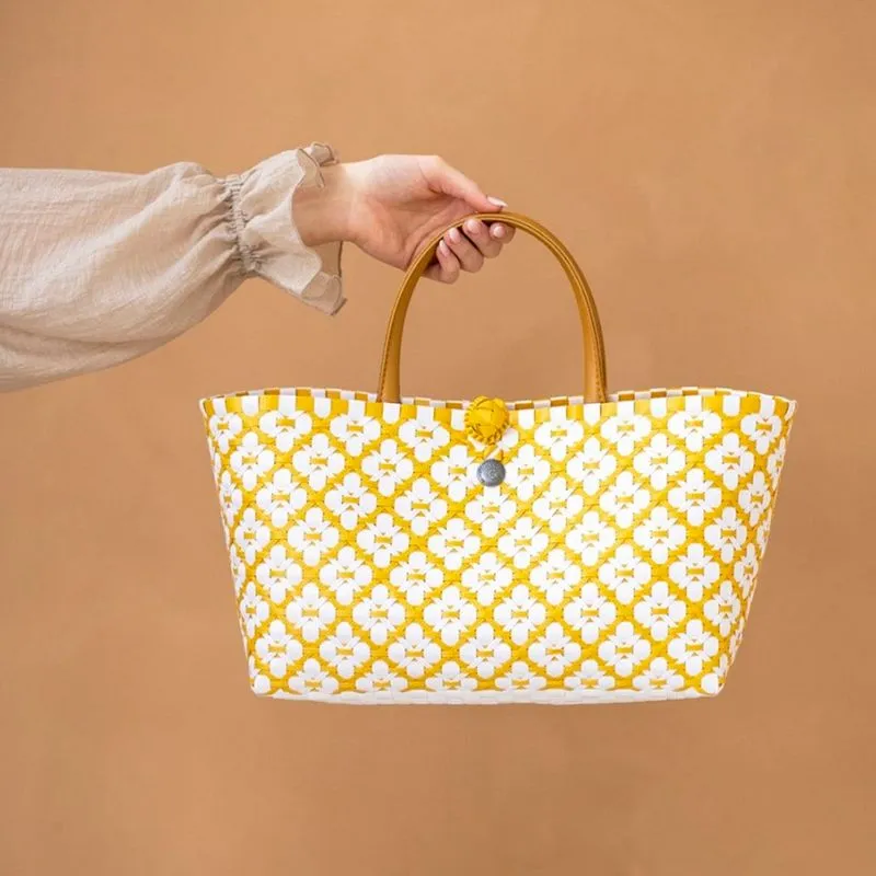 Borsa shopper MiniMotif color senape 