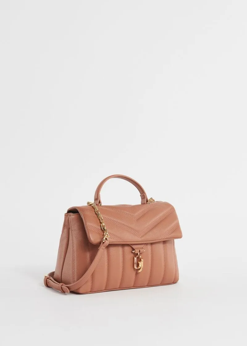 Borsa top handle matelassé