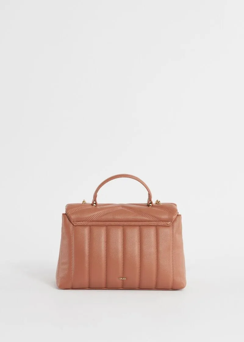 Borsa top handle matelassé