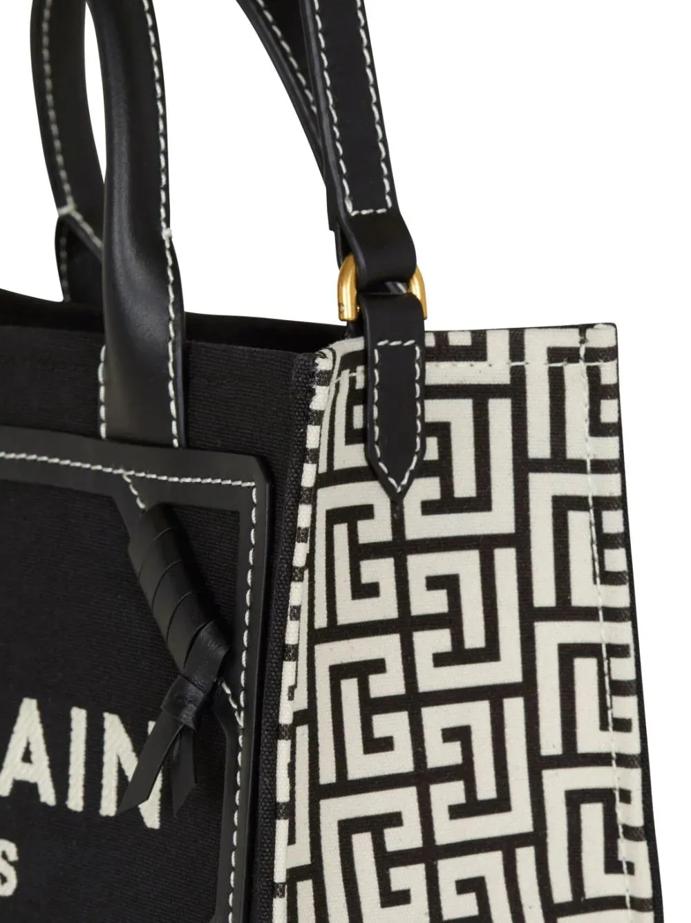 Borsa tote B-Army con monogramma