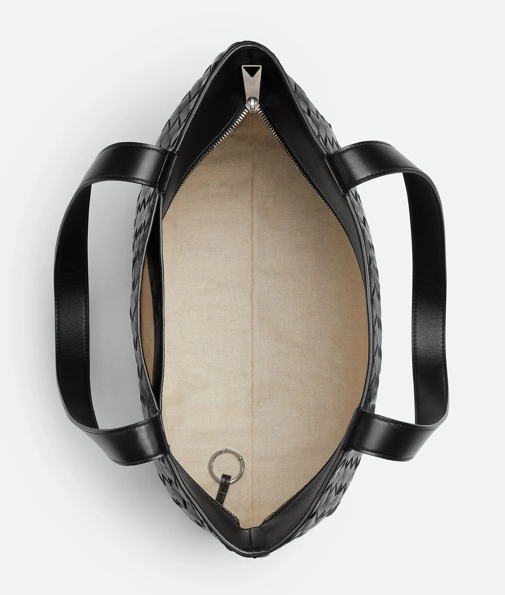 Borsa tote Intrecciato piccola con zip