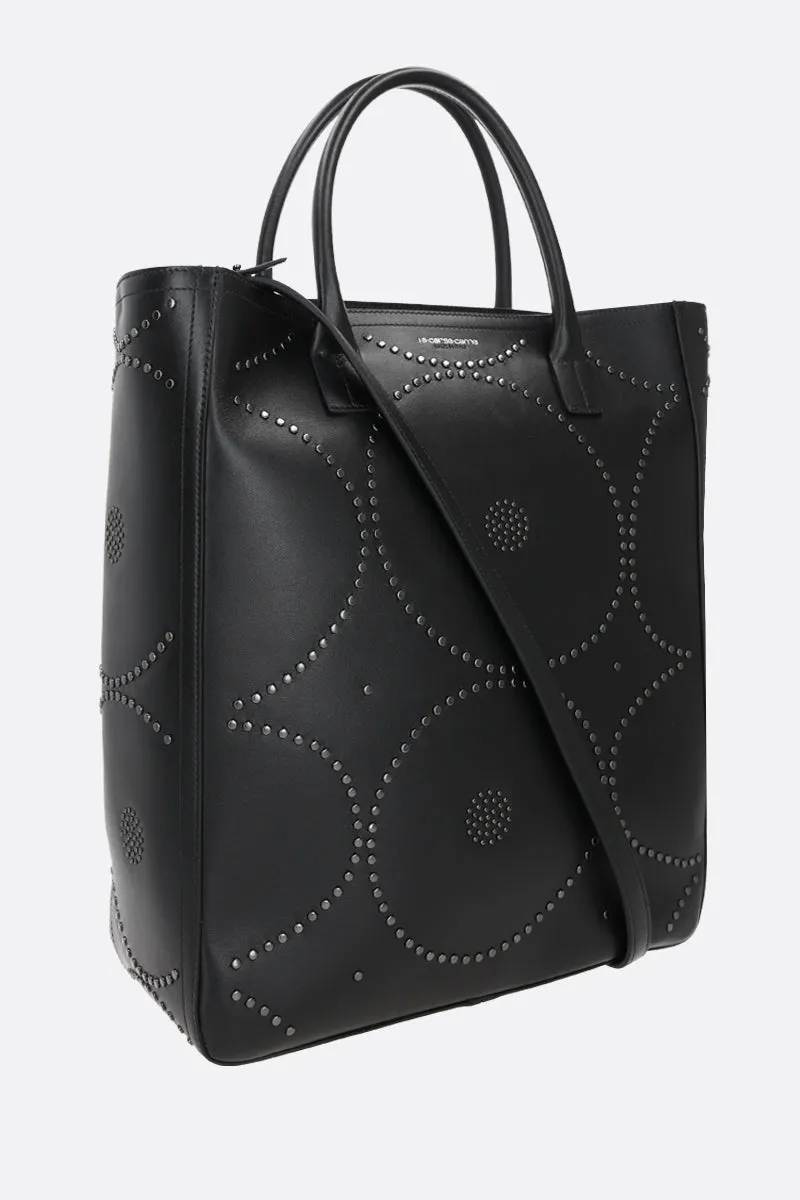  borsa tote Tresor media in pelle liscia  
