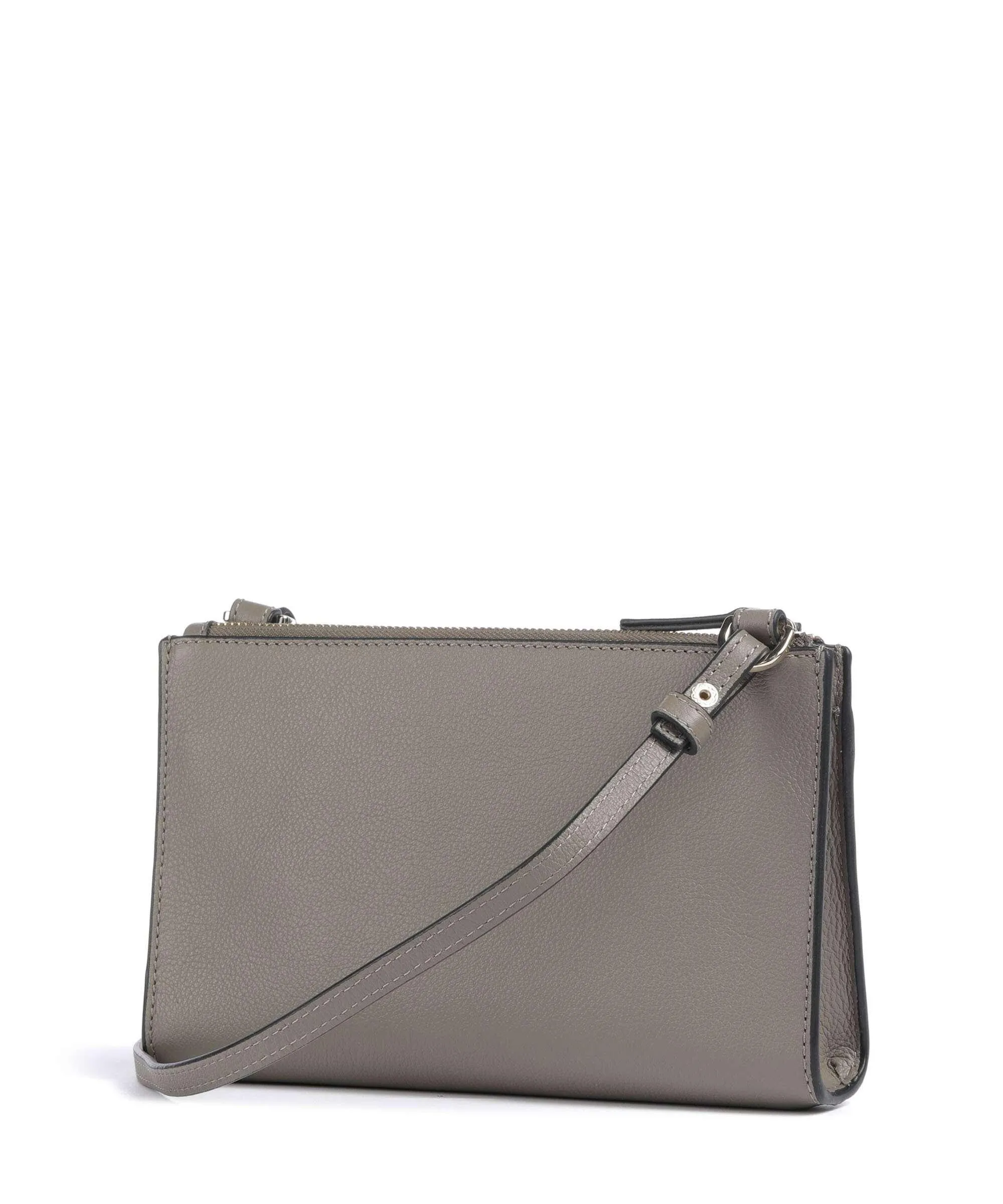  BOSS Alyce Borsa a spalla pelle di vacchetta grana taupe  