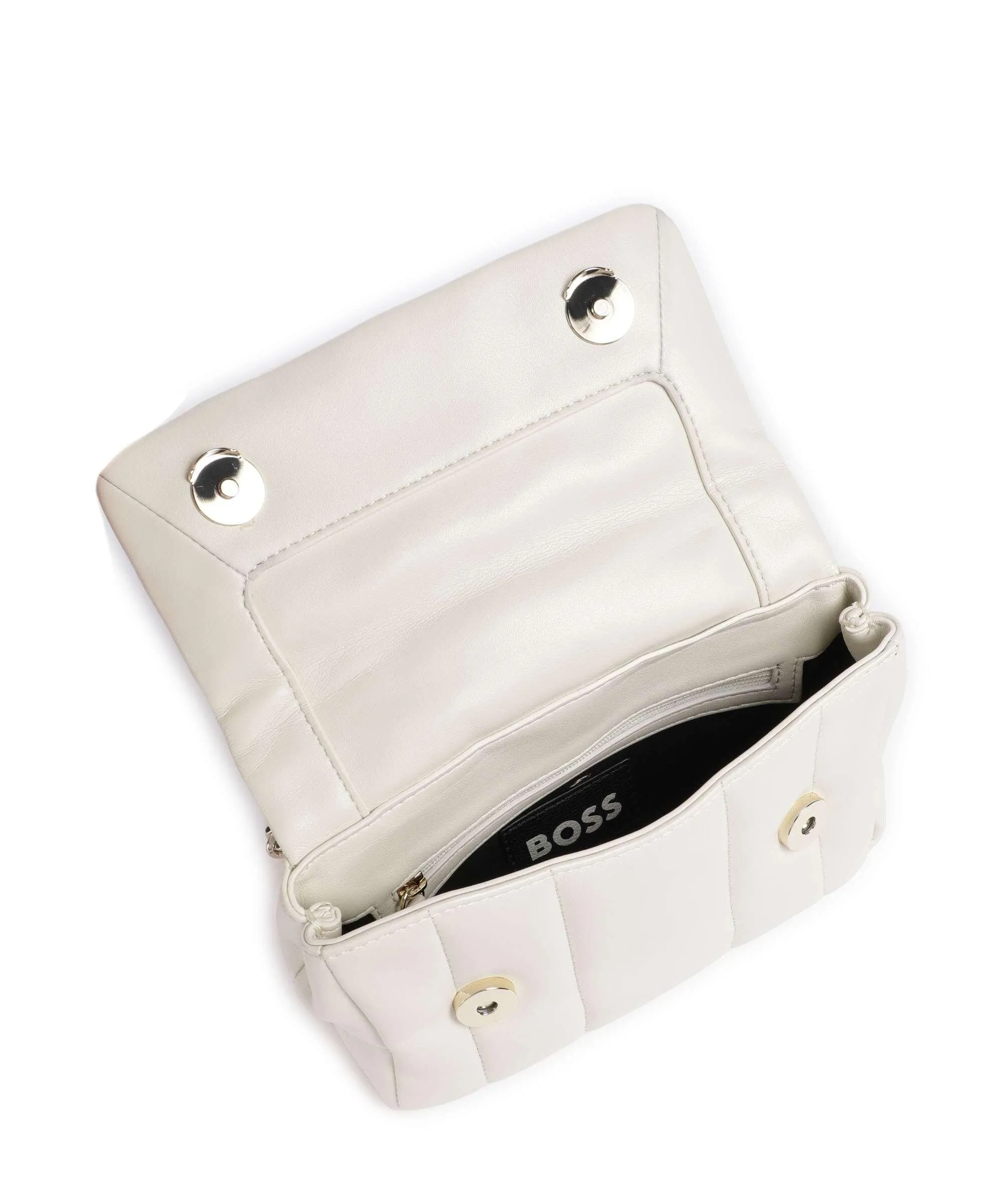  BOSS B Icon Borsa a spalla pelle sintetica bianco  