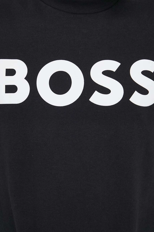 BOSS felpa in cotone BOSS ORANGE