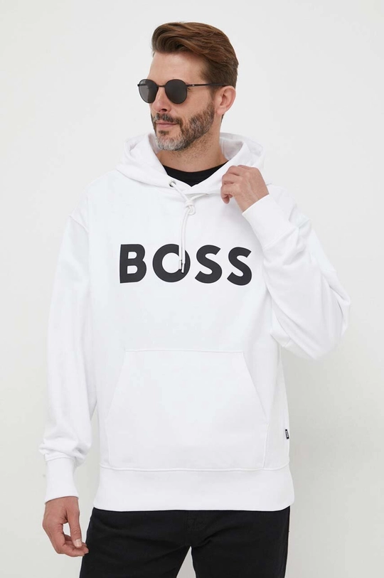 BOSS felpa in cotone