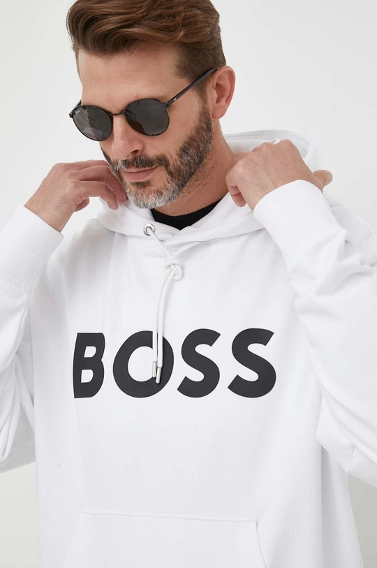 BOSS felpa in cotone