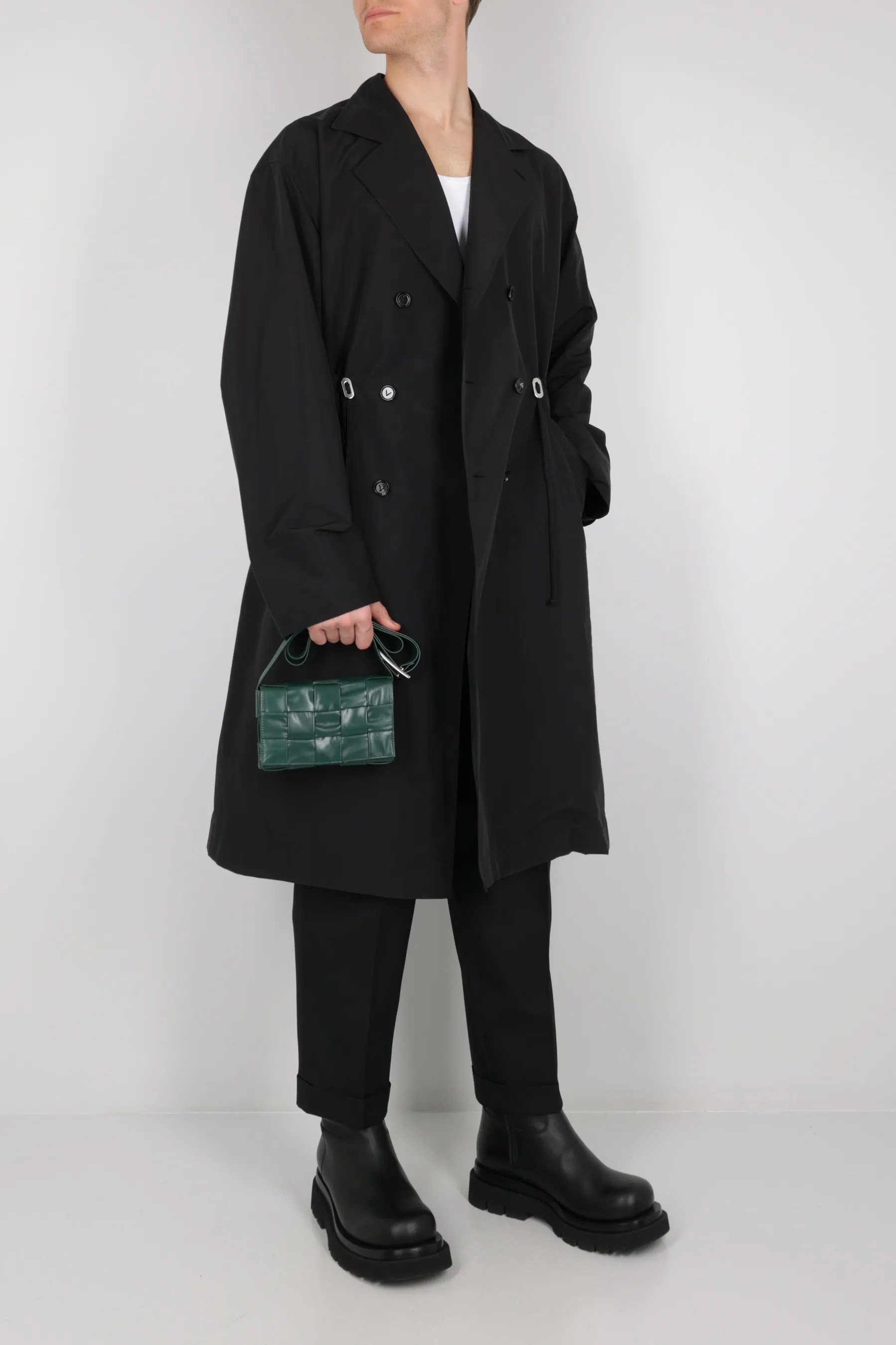 BOTTEGA VENETA borsa a tracolla Cassette mini in Maxi Intrecciato