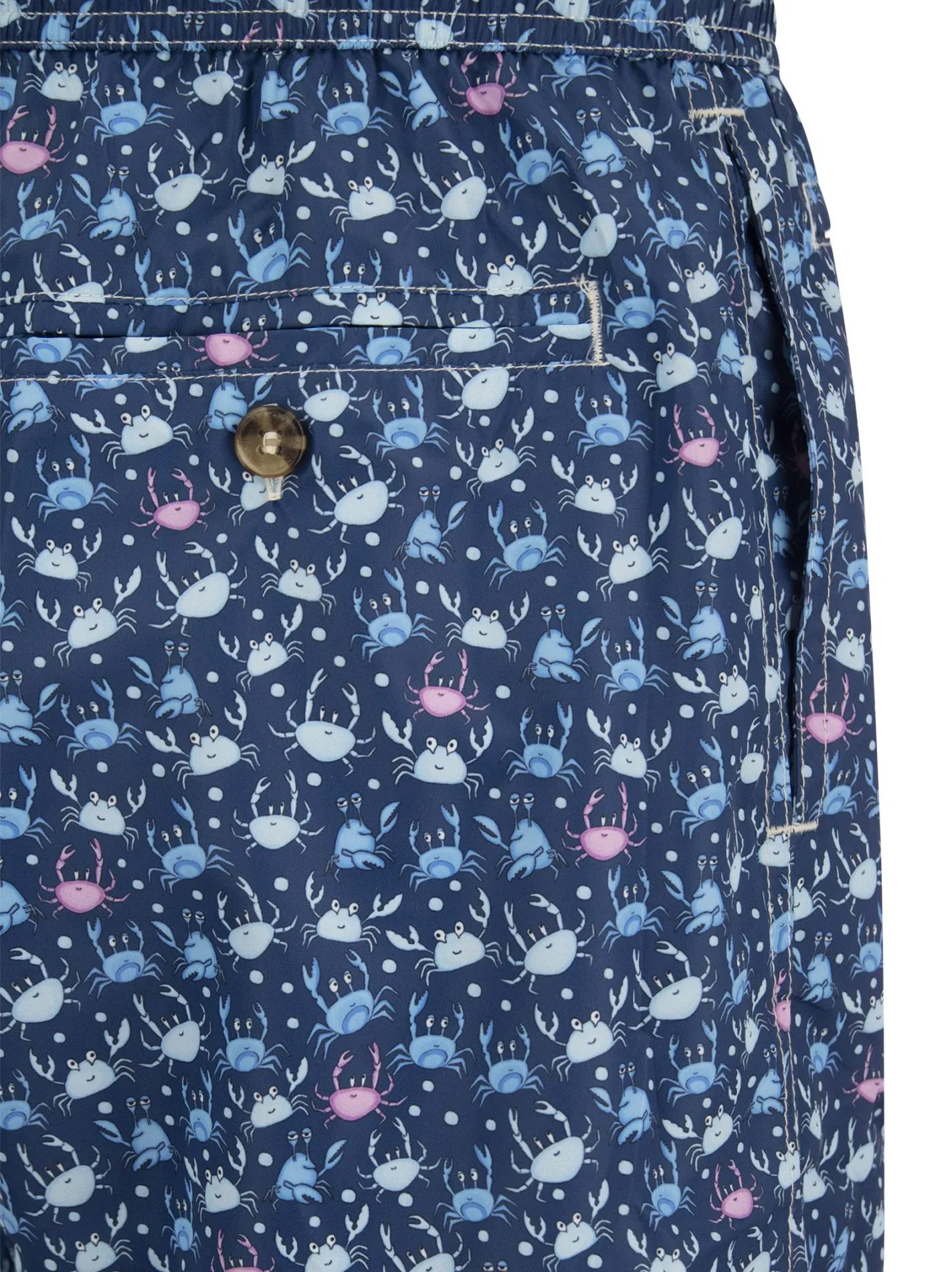 Boxer mare in tessuto leggero con stampa
