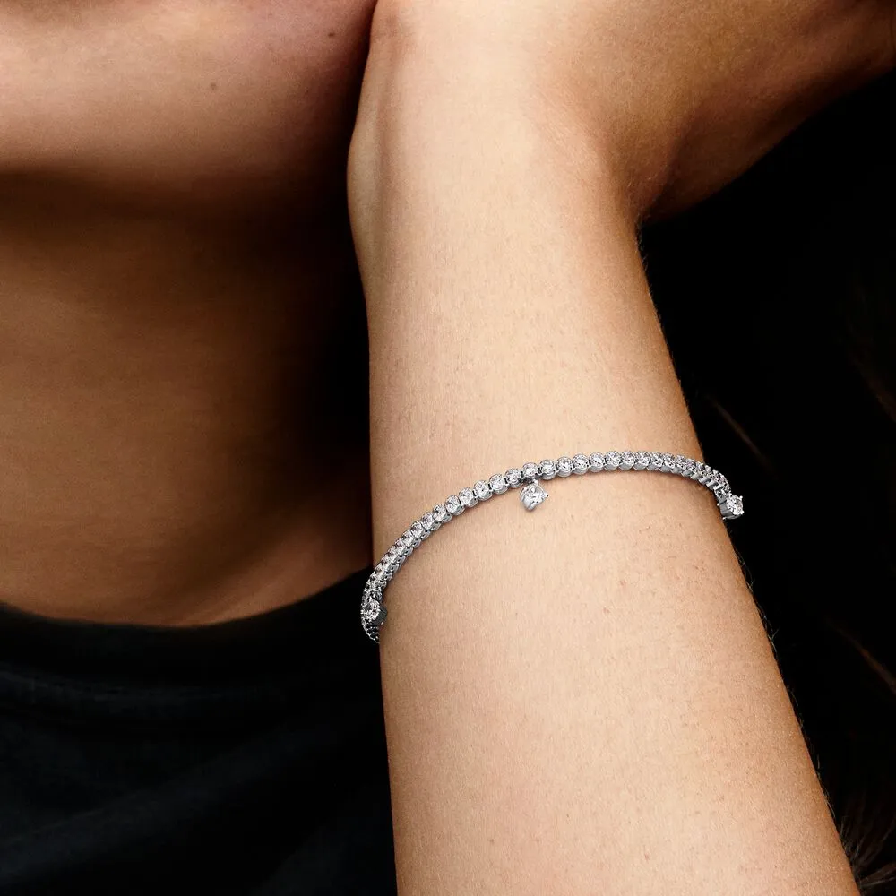 Bracciale Tennis Pandora con Gocce Luminose 592401C01