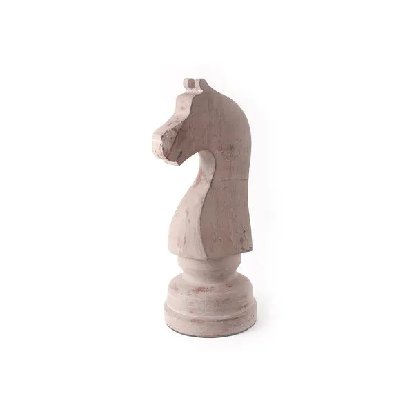 Braid Cavallo scacchi decorativo Philidor, marrone