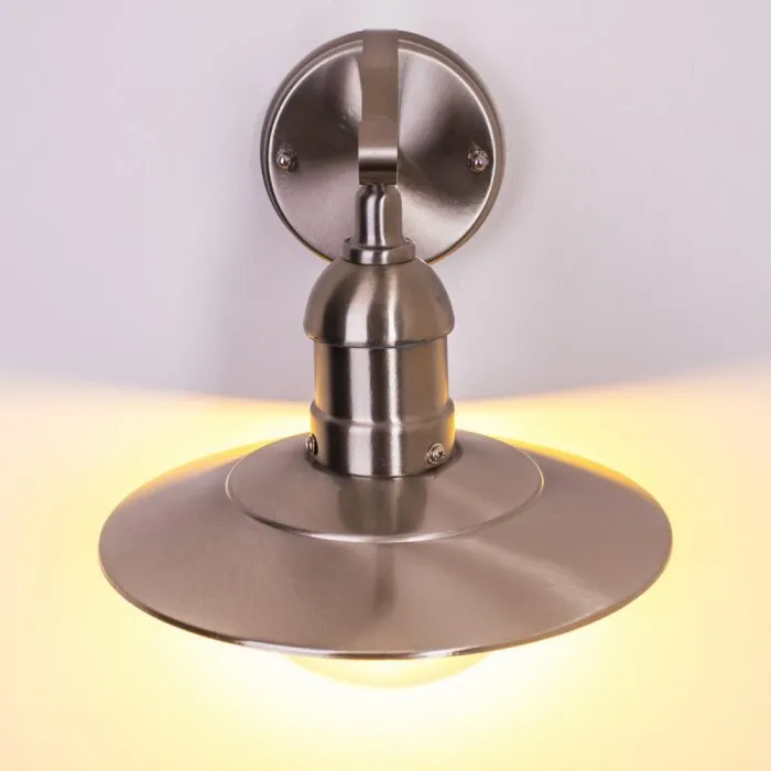 Broni Applique per esterno Acciaio inox, 1-Luce
