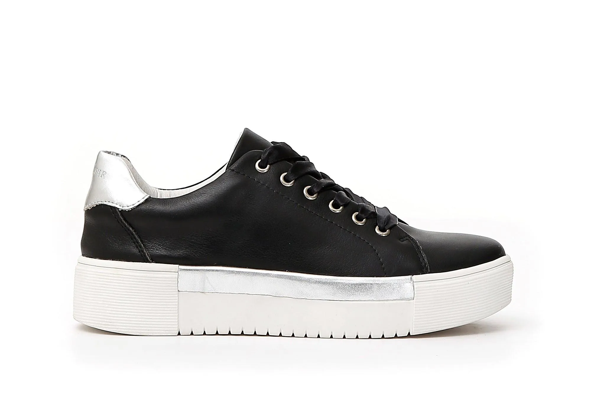 CAFENOIR SNEAKERS ALLACCIATA IN PELLE